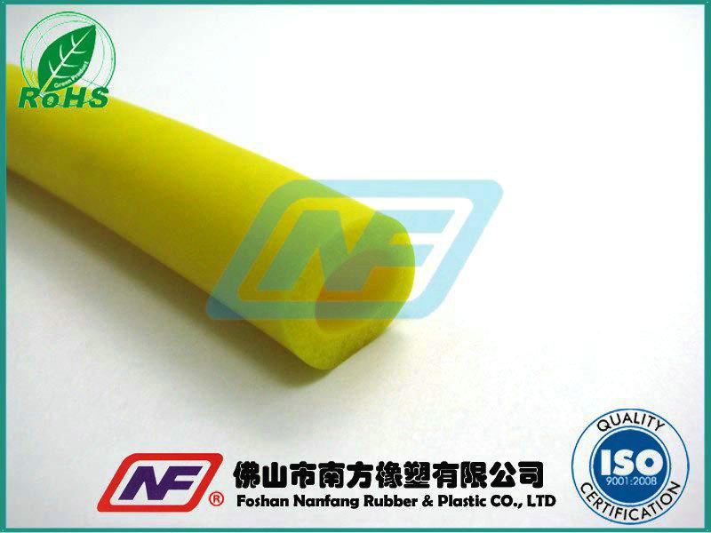 黄色硅胶发泡管
